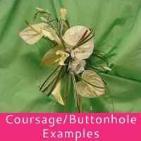 Buttonholes and Coursages